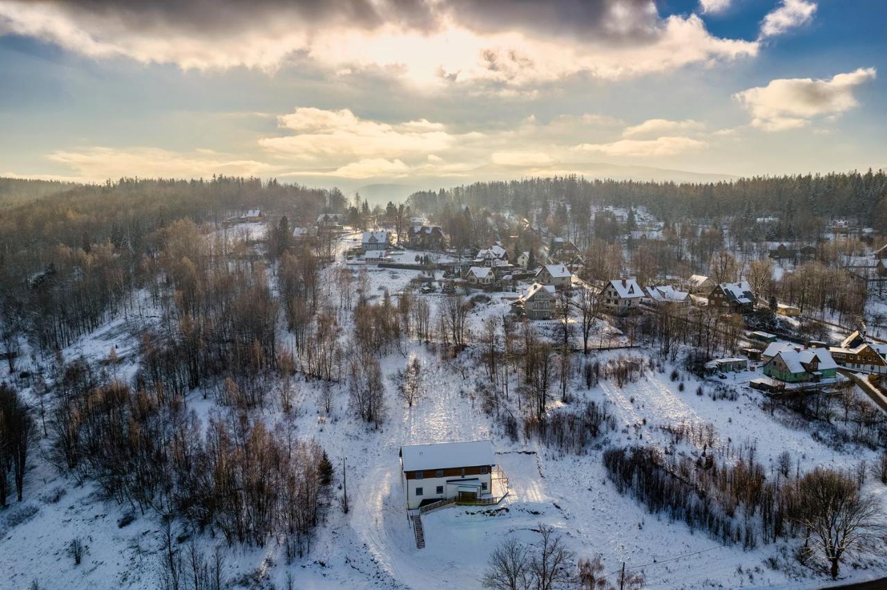 Montezera Sauna I Widok Na Gory بييخوفيتسا المظهر الخارجي الصورة